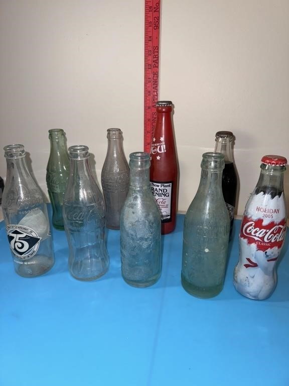 Coca Cola bottles 2 from Montgomery 1 from Troy