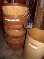 STACK OF BUSHEL BASKETS