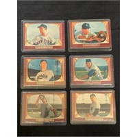 (68) 1955 Bowman Baseball Cards With 26 Hi #