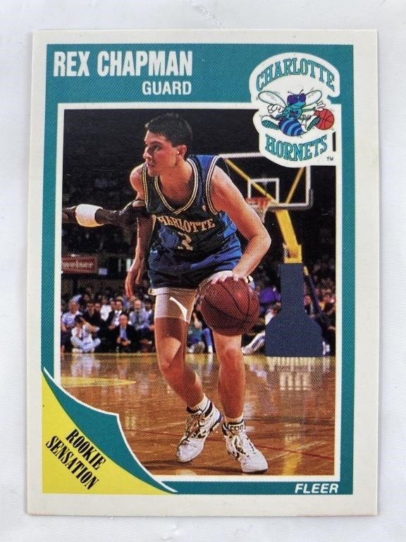 Rookie Card 1989 Fleer Rex Chapman Card