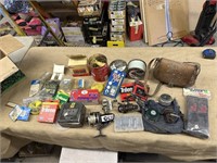 Lot of Finishing tackle, and reels