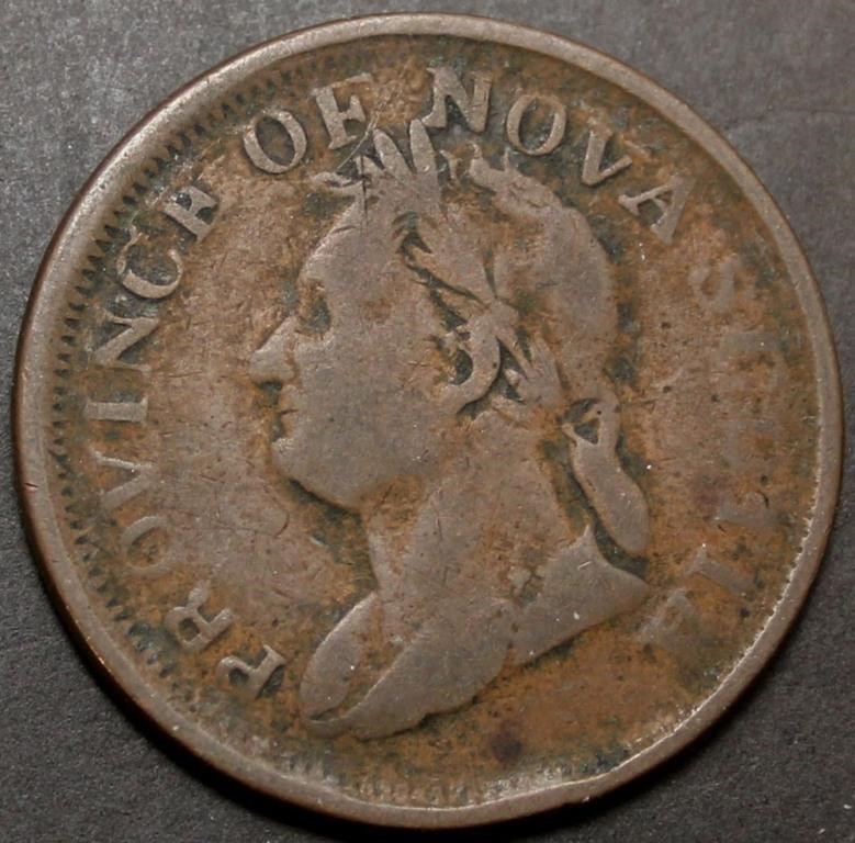 Canada Token NS-2B2 1832 George IV Penny Br870