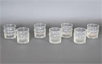 Vintage Finnish Glass Low Ball Tumblers