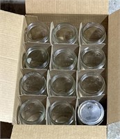 Case of pint canning jars