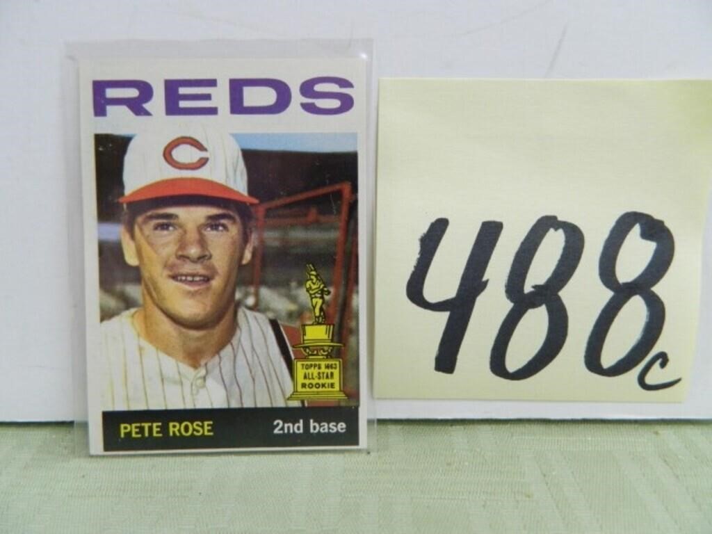 Pete Rose No. 125 Baseball Card