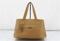 Ferragamo Light Brown Leather Handbag