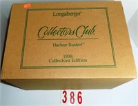 1998 Collectors Club Harbor Basket