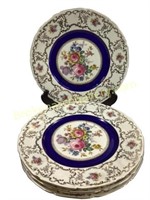 Set of Eleven Bohemian Dinner Plates