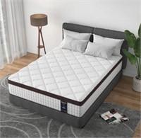 Kescas 10''Memory Foam Medium Firm Mattress Full