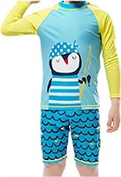 Winzik Toddler Boys' Rash Guard Set - Size 5-6T