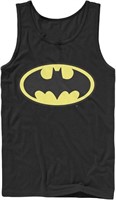 Zuni Men's Batman Basic Logo- Tank Size large