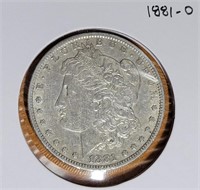 S - 1881-O MORGAN SILVER DOLLAR (19)