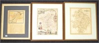 Three 18th / 19th century maps
