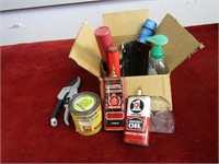 Pruners, oil cans, and more.
