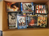 Box of war DVD's