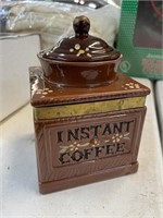 Fred roberts coffee lidded canister
