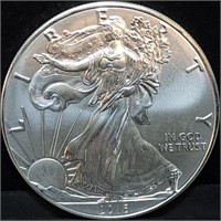 2016 1oz Silver Eagle Gem BU