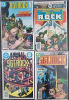 Comics - DC SGT Rock #3, 294, 311, 420