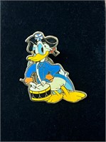 VTG 1989 Walt Disney Donald Duck Drummer Lapel Pin