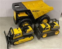 Tonka dump truck & dozers