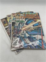 1980’s 75¢ Marvel Transformer Comics (Set of 4)