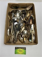 Assorted Silver Plated Utensils