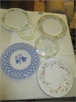 Lot of Vintage Glass & Ceramic Plates