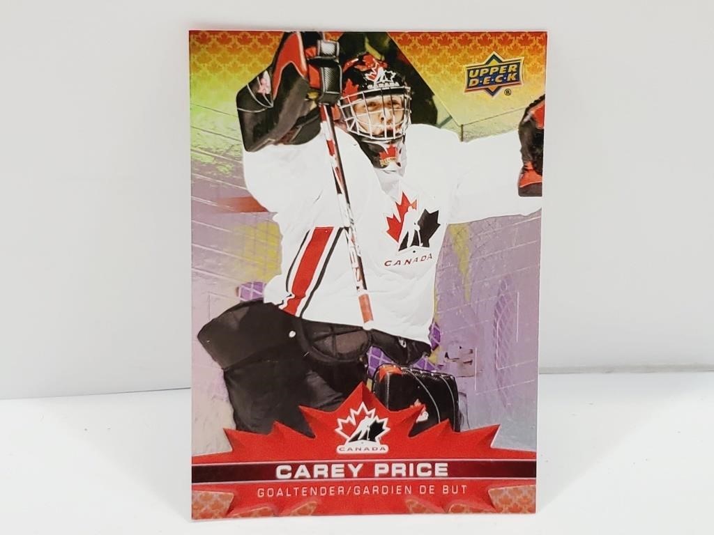 Carey Price 2021 Hockey Card