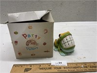 Brand New Ceramic Party Frog unique
