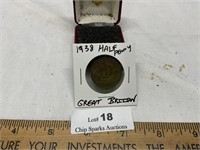 1938 Half Penny Great Britain