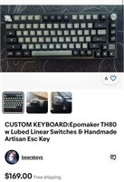 CUSTOM KEYBOARD:Epomaker TH80