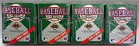 4 Sets 1990 Collector's Upper Deck Baseball Card