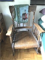 Rocking Chair 24x19 With Chips And Scratches