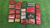 QTY OF COLLECTABLE TOBACCO TINS AND FILTERS