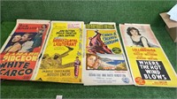 4X VINTAGE MOVIE POSTERS - WHITE CARGO, THE
