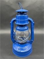 Vintage Little Wizard Dietz Blue Railroad Lantern