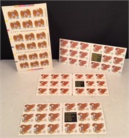 (4) U.S. Stamp Sheets