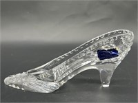 German Crystal Slipper by Godinger