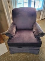 Flexsteel Upholstered Armchair & Ottoman Set
