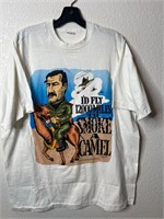 Vintage Saddam Hussein Smoke a Camel Shirt