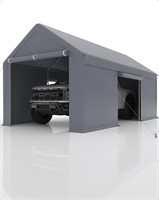 DEXSO Carport 13'x20' Portable Garage, with Heavy