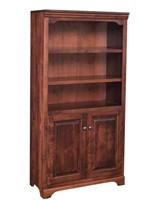 Kingston 72" Bookcase with Bottom Doors KT-3072D