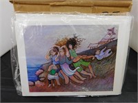 "Blow Wind Blow" Greeting Cards