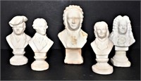 Alabaster Busts of Composers/Artists