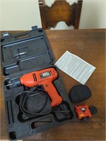 Black and Decker Laser level and drill