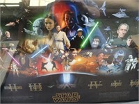 Framed Star Wars Poster