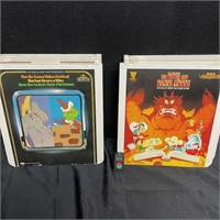Group of Rare Cartoon Titled Video Discs