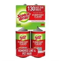 Scotch-Brite Lint Roller Twin Pack  2 Rollers  65