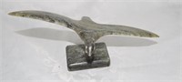 Inuit Soapstone Carving Bird in Flight -Signed