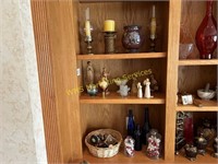 3 Shelf's of Decorative Items